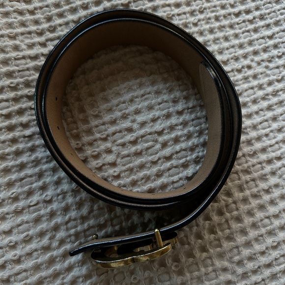 Black faux leather belt - Picture 4 of 12